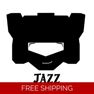 Transformers Jazz Die Cut Vinyl Decal sticker Transformers Jazz Die Cut Vinyl Decal sticker